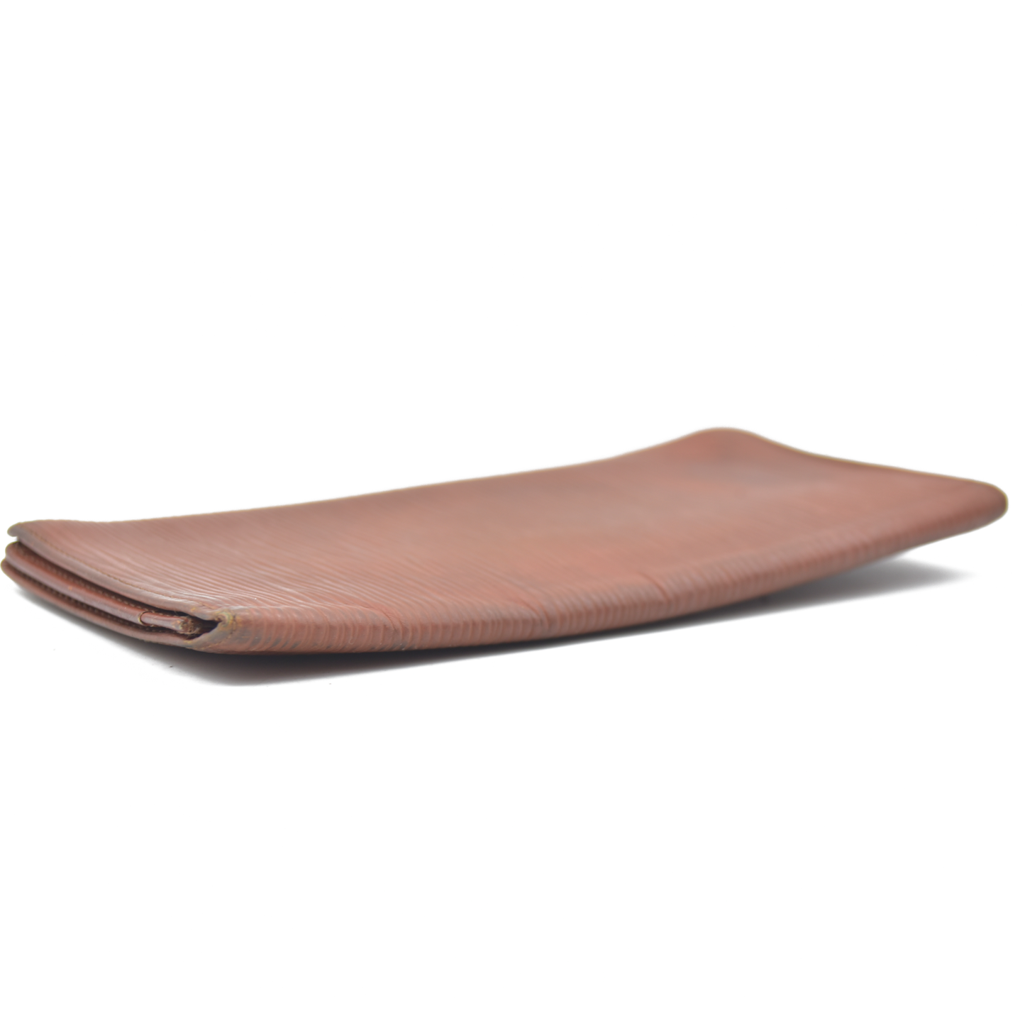 $605 Louis Vuitton Epi Checkbook Cover Brown CA0945 2005