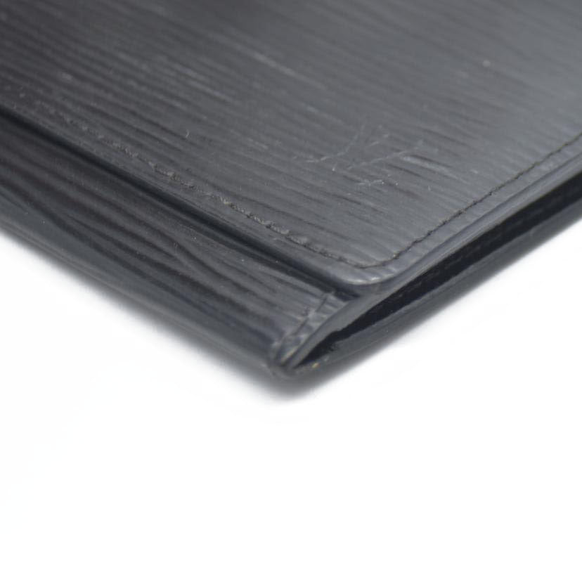 Louis Vuitton Epi Pochette Cartes Visite Leather Card Case Black CA0028