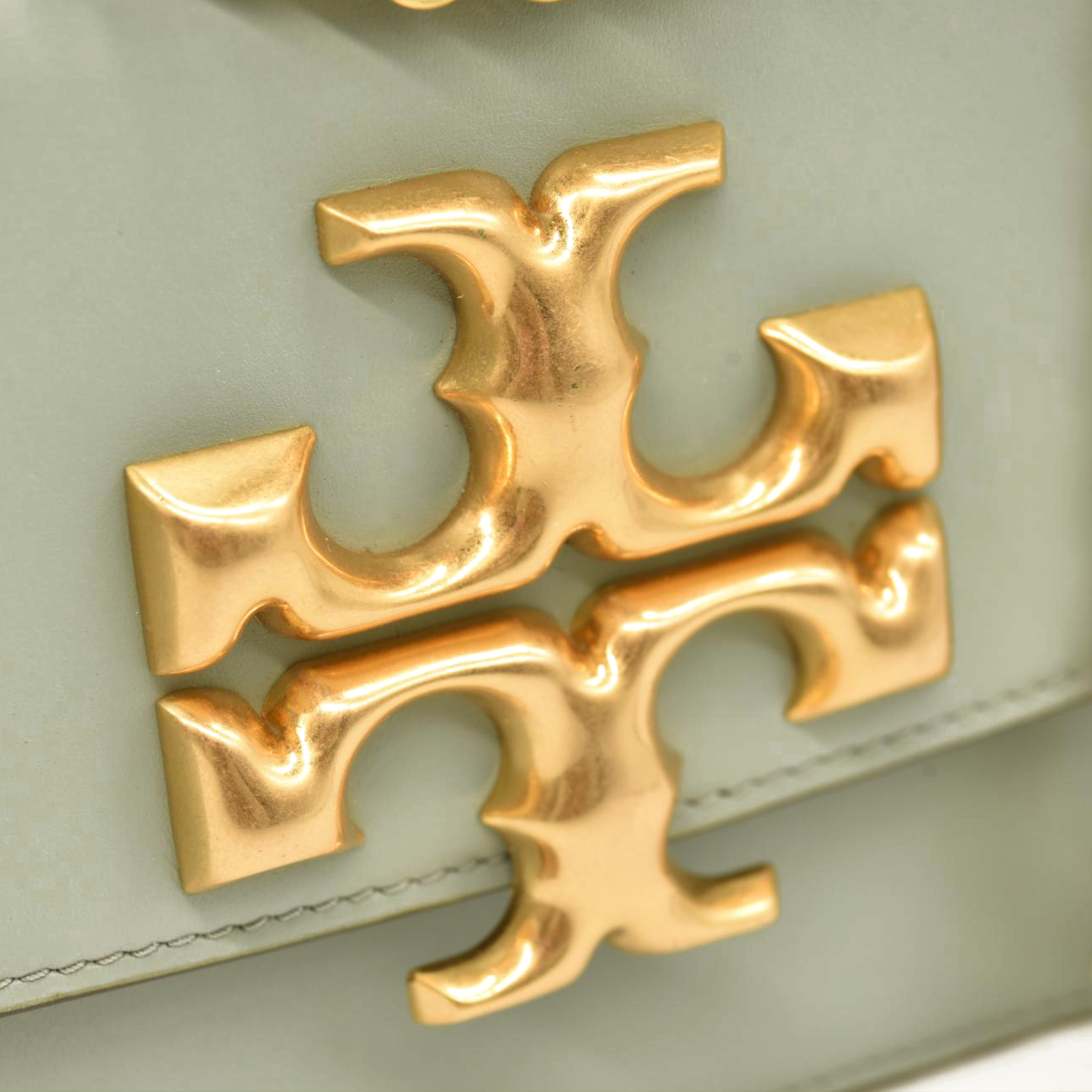 TORY BURCH Eleanor Small Convertible Shoulder Bag In Blue Celadon