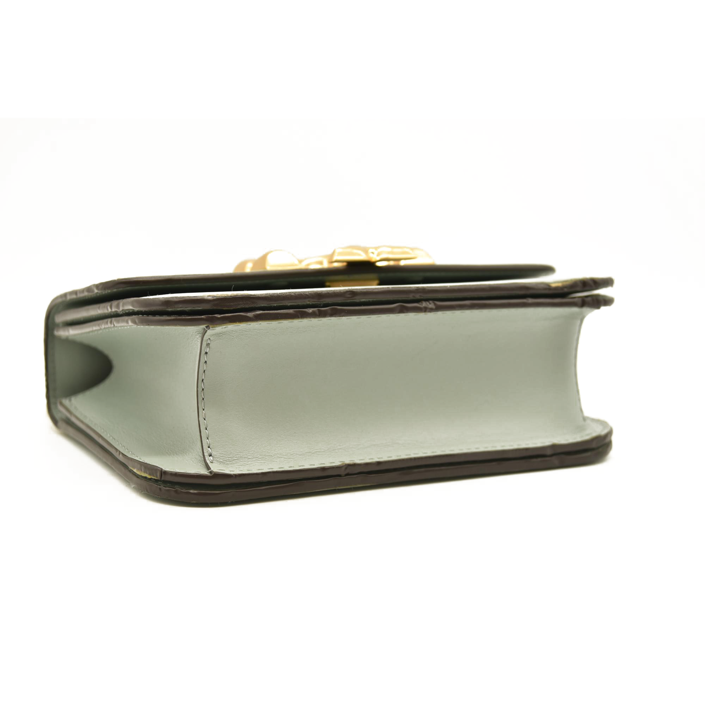 TORY BURCH Eleanor Small Convertible Shoulder Bag In Blue Celadon