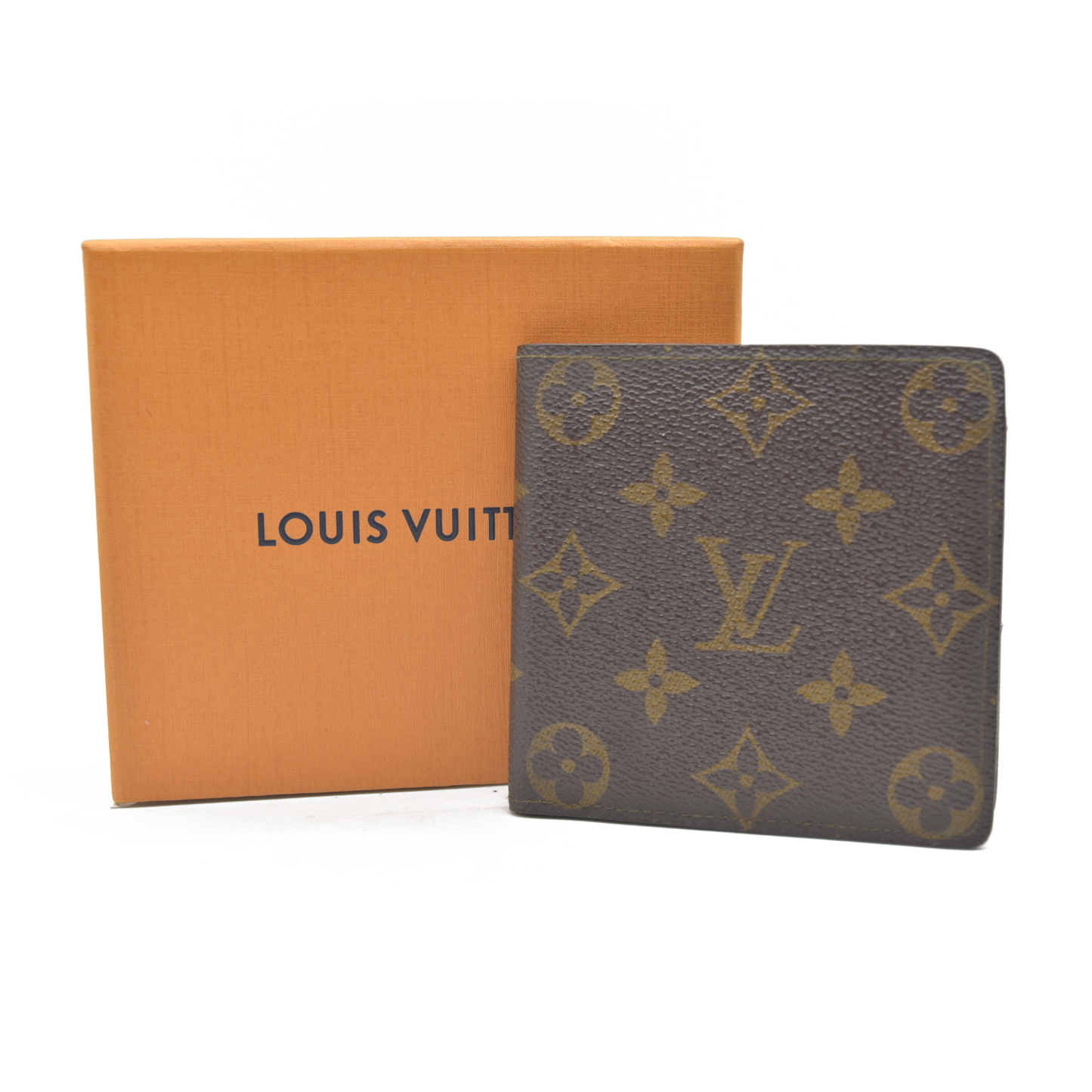 CA0943 1993 $545 Louis Vuitton Monogram Porte-Billets Cartes Credit Monnaie Wallet