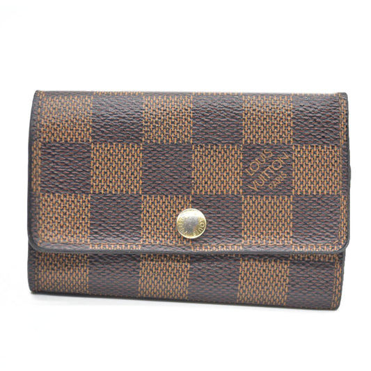 Louis Vuitton Damier Multicles 6 Ring Key Case Brown CT4134