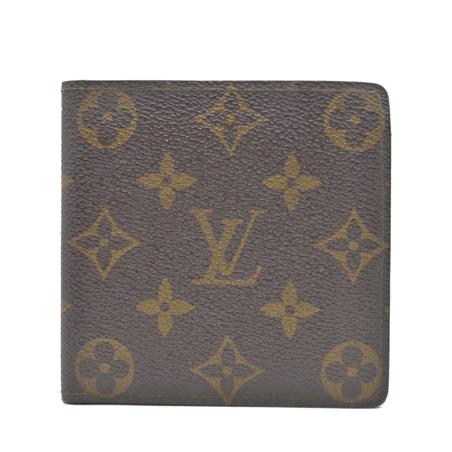 CA0943 1993 $545 Louis Vuitton Monogram Porte-Billets Cartes Credit Monnaie Wallet