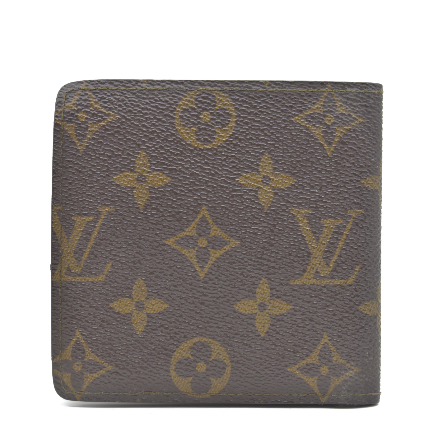 CA0943 1993 $545 Louis Vuitton Monogram Porte-Billets Cartes Credit Monnaie Wallet