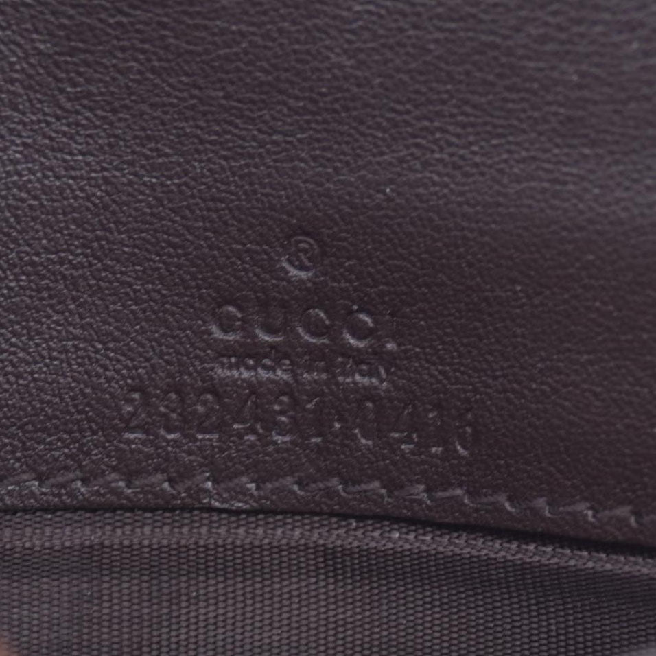 Gucci GG Brown Canvas Bifold Wallet  CONSIGNMENT 10021043