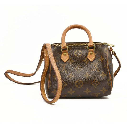 LOUIS VUITTON Monogram Nano Speedy TR2196