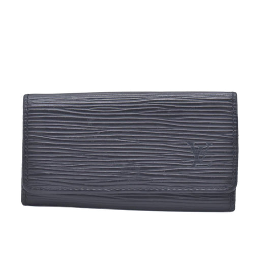 $345 2004 Louis Vuitton Epi Multicles 4 Key Noir CA0044 CONSIGNMENT 10021045