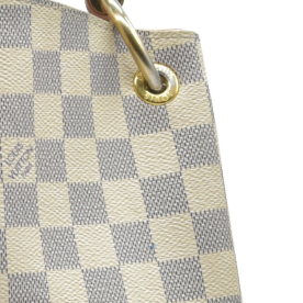 $1980 LOUIS VUITTON Damier Azur Graceful PM Tote with Tag TX3290