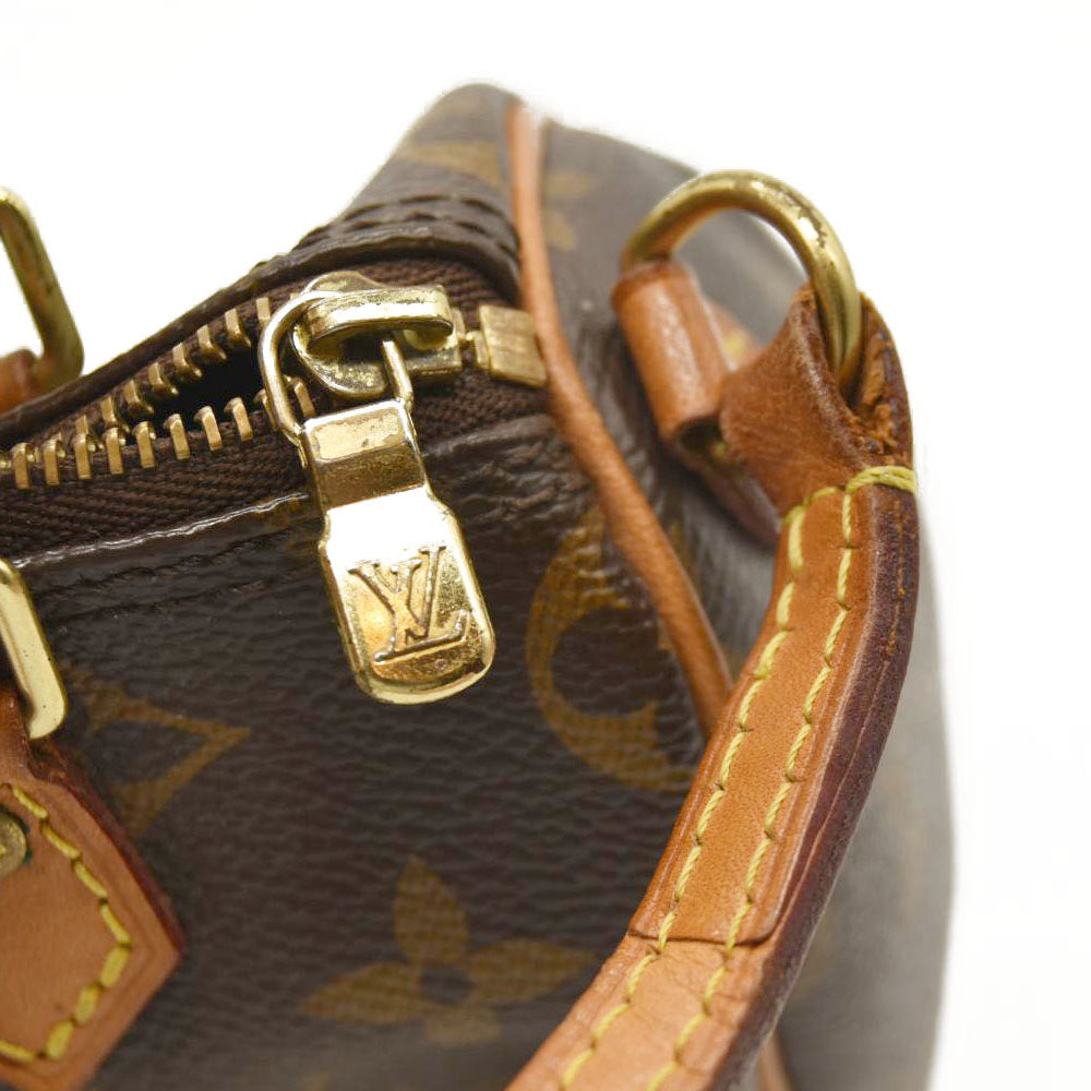 LOUIS VUITTON Monogram Nano Speedy TR2196