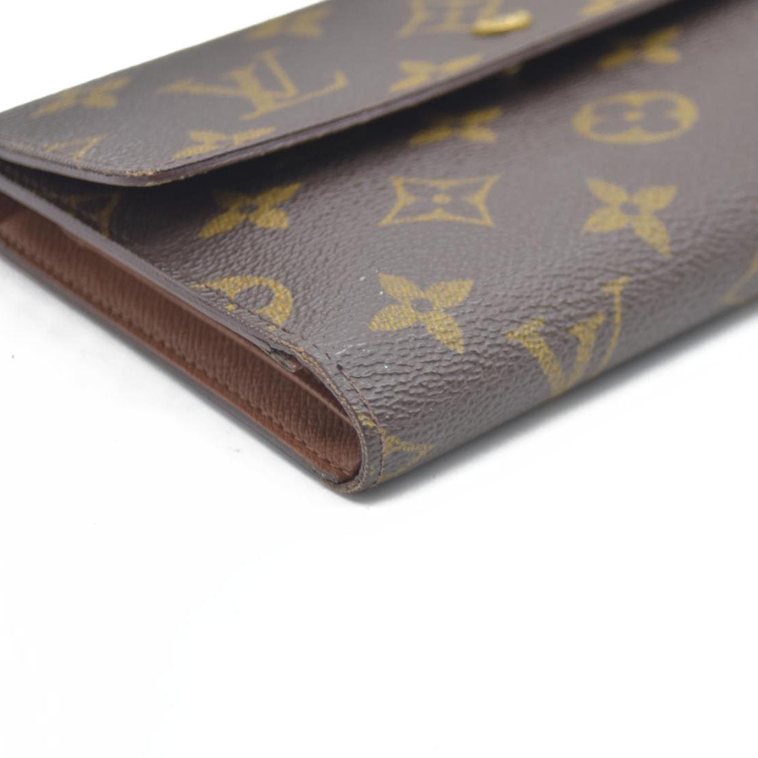 Louis Vuitton Monogram Porte Tresor Etui Papiers Wallet SP1909