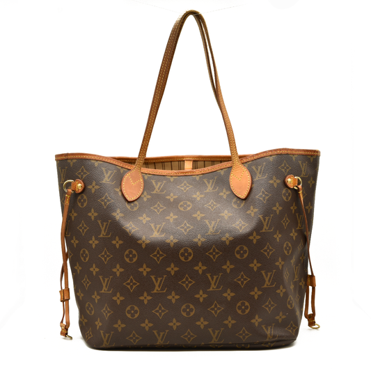 Louis Vuitton Monogram Neverfull MM France AR0038 Tote