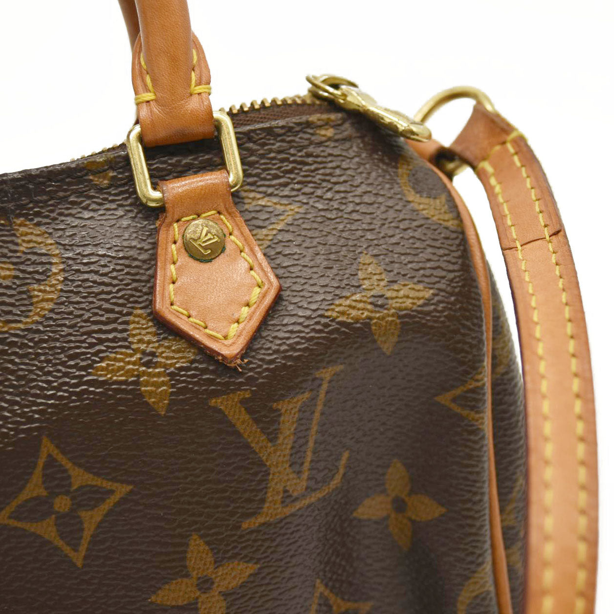 LOUIS VUITTON Monogram Nano Speedy TR2196