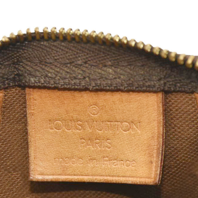 LOUIS VUITTON Monogram Nano Speedy TR2196