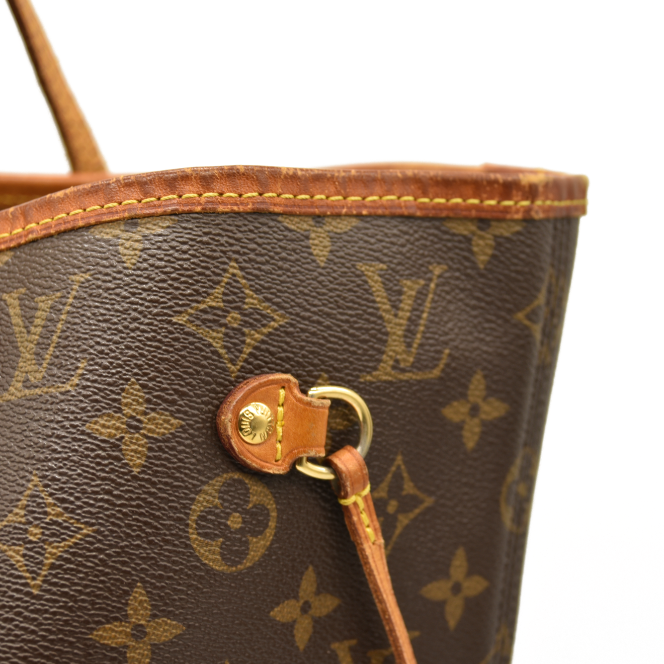 Louis Vuitton Monogram Neverfull MM France AR0038 Tote