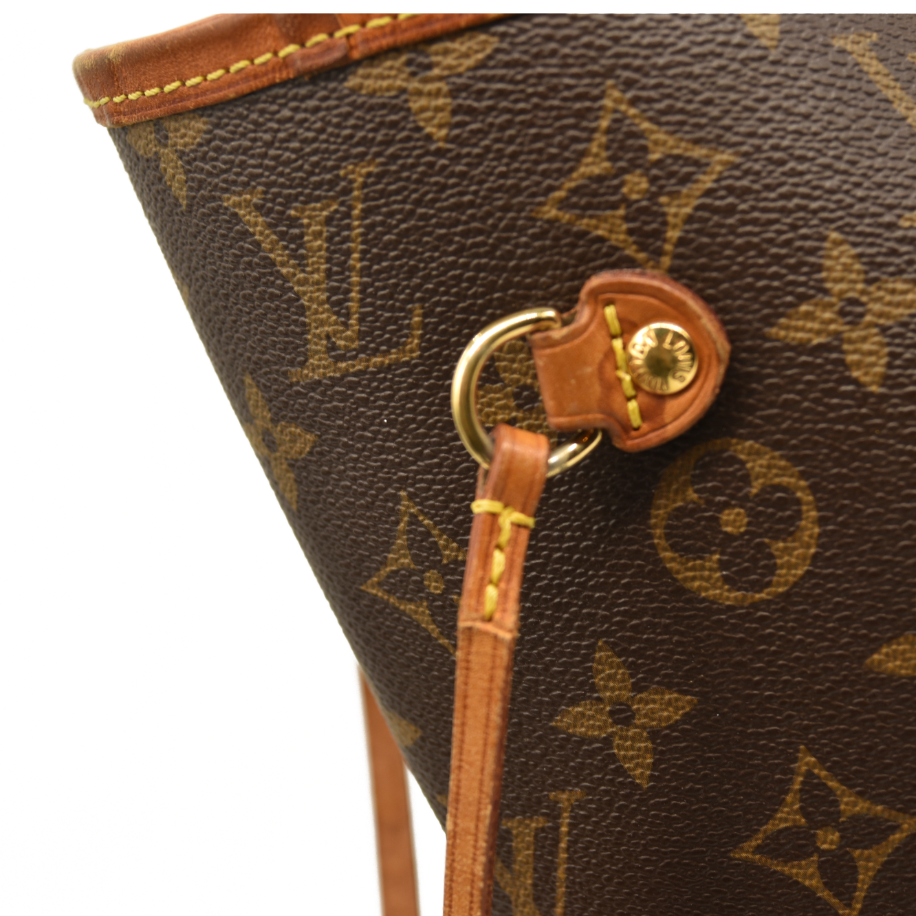 Louis Vuitton Monogram Neverfull MM France AR0038 Tote