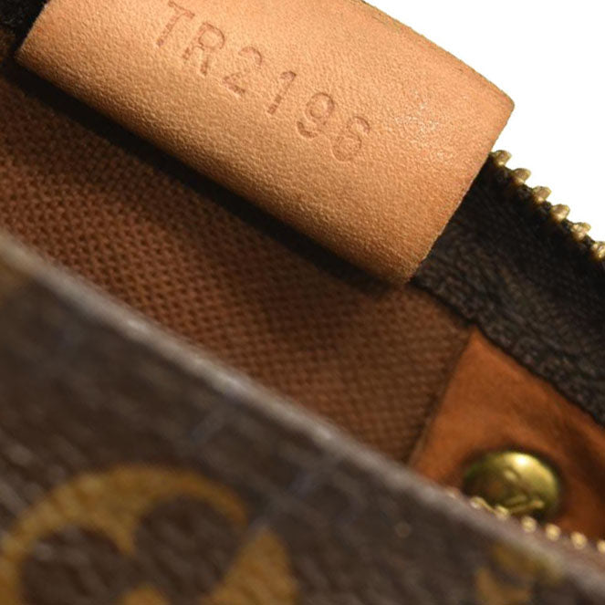 LOUIS VUITTON Monogram Nano Speedy TR2196