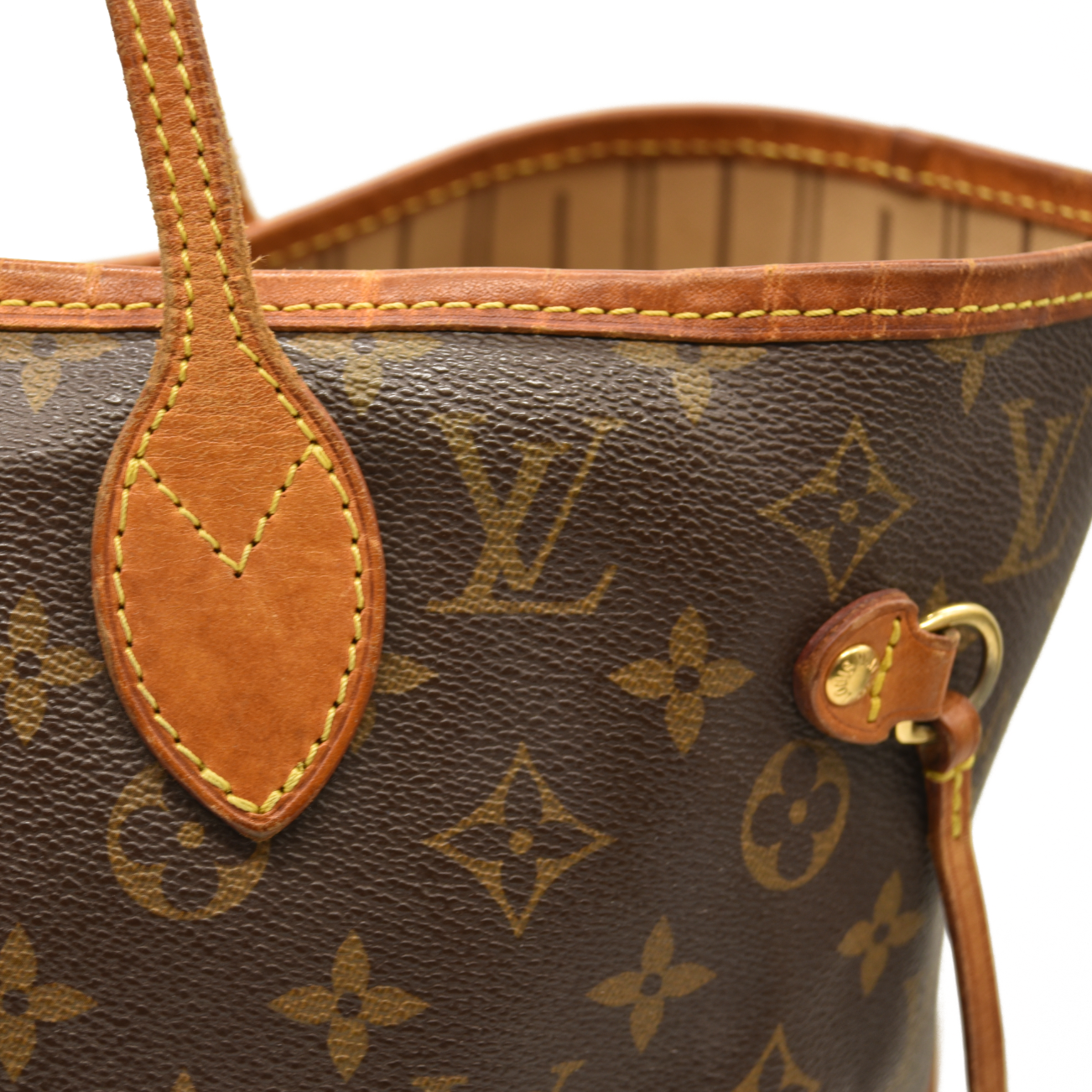 Louis Vuitton Monogram Neverfull MM France AR0038 Tote