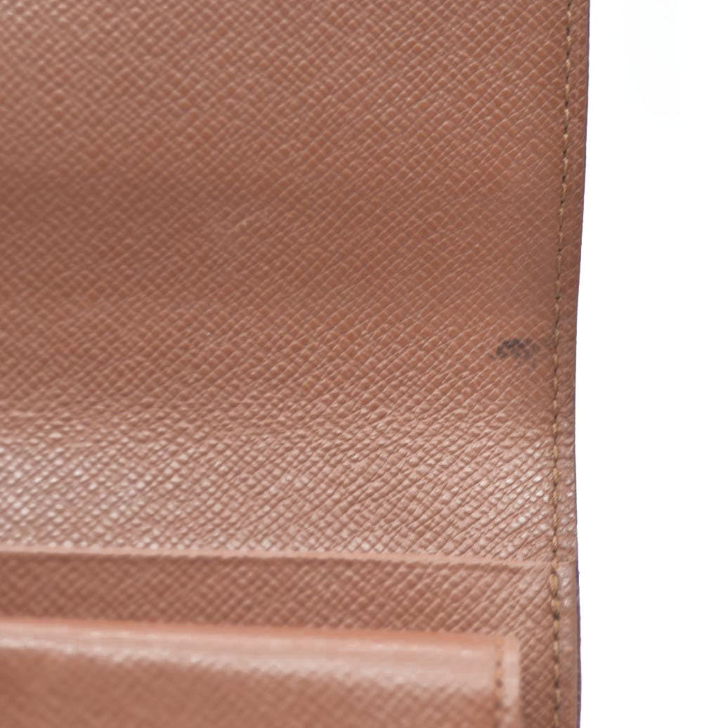 Louis Vuitton Monogram Porte Tresor Etui Papiers Wallet SP1909