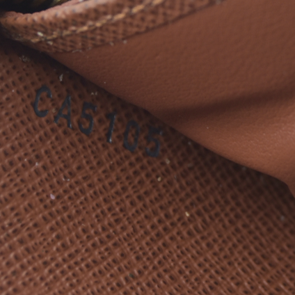 $915 2015 Louis Vuitton Monogram Zippy Zip Around Long Wallet Purse Brown CA5105