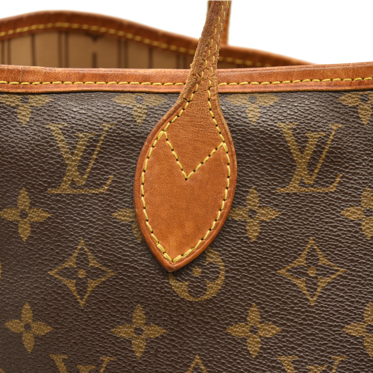 Louis Vuitton Monogram Neverfull MM France AR0038 Tote