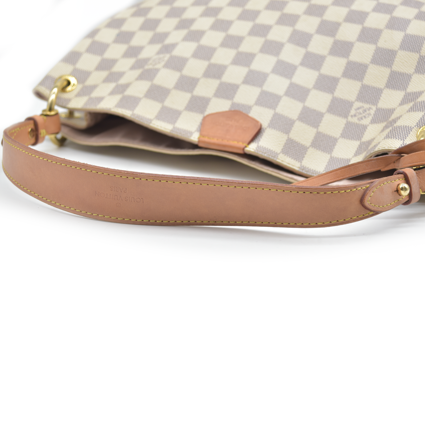 LOUIS VUITTON Damier Azur Graceful PM Tote with Tag $1980