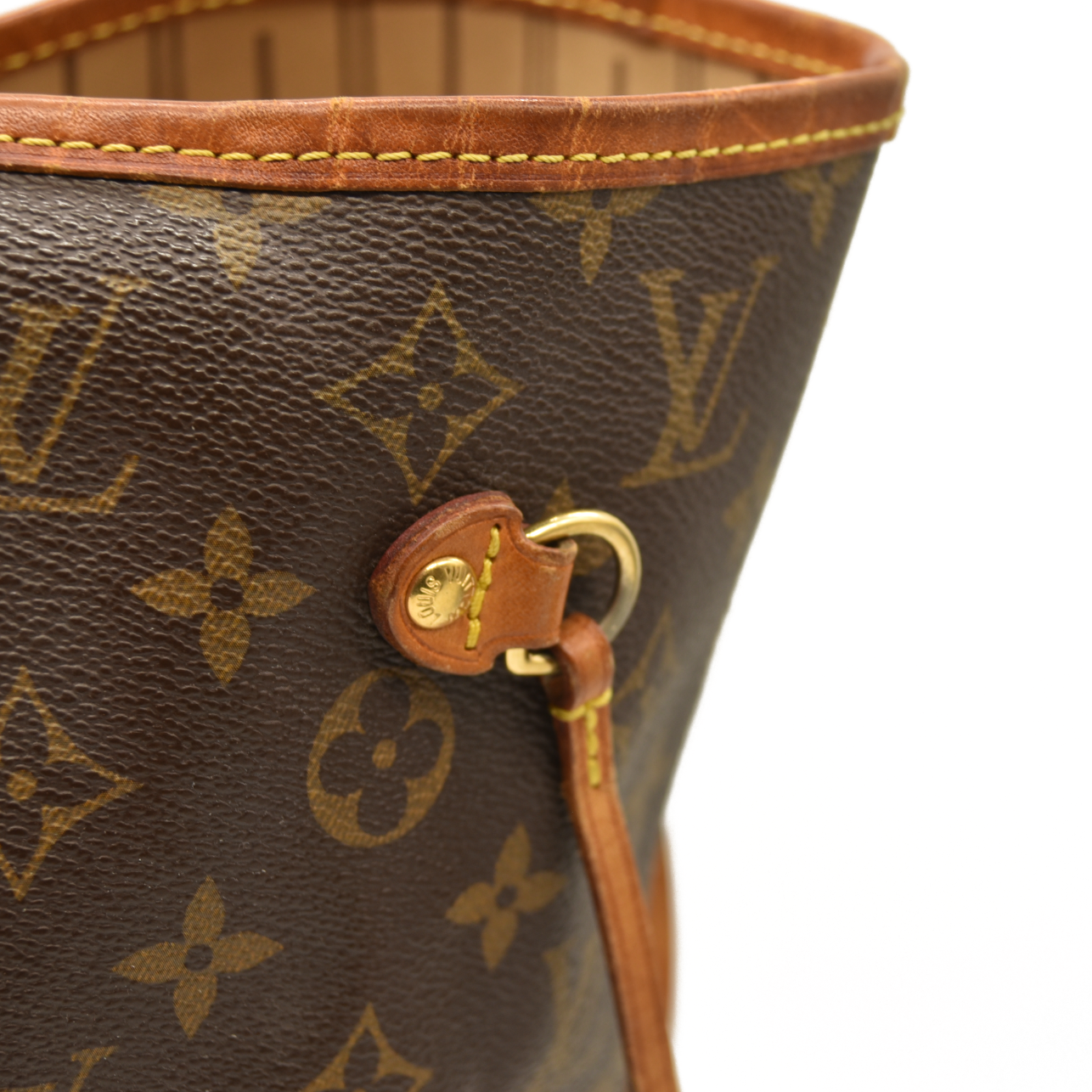 Louis Vuitton Monogram Neverfull MM France AR0038 Tote