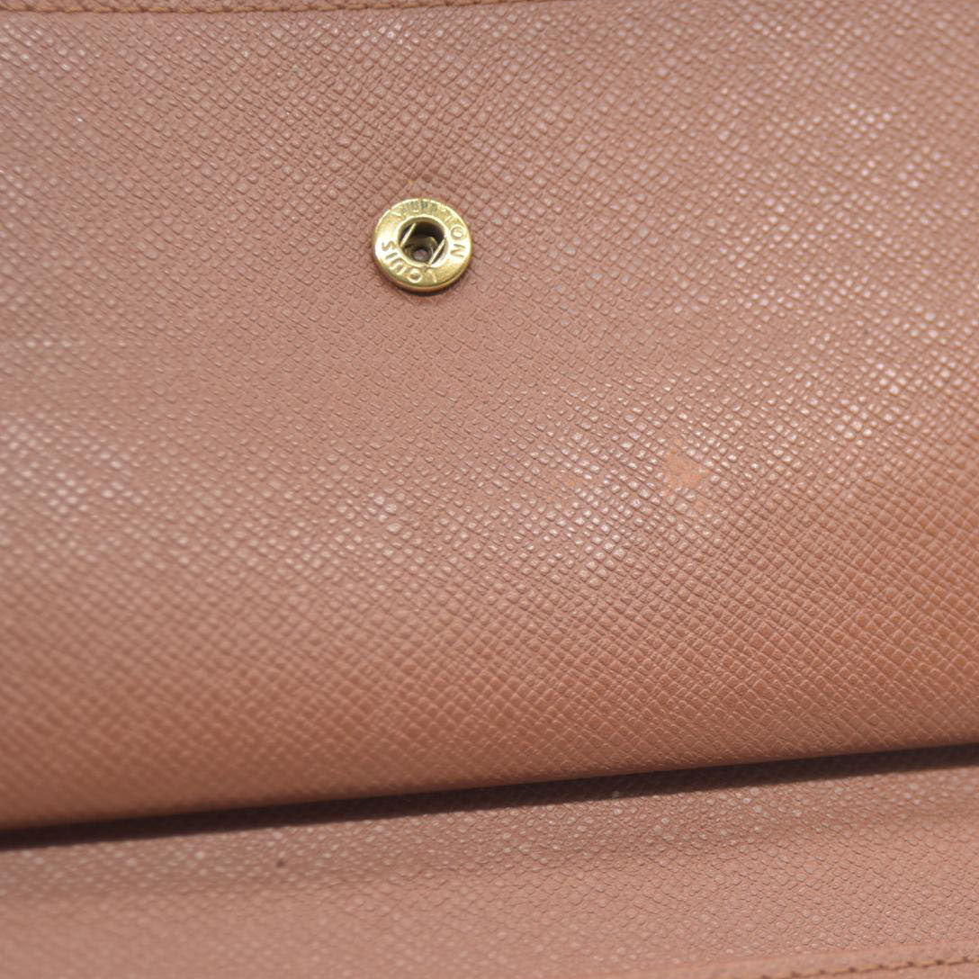 Louis Vuitton Monogram Porte Tresor Etui Papiers Wallet SP1909