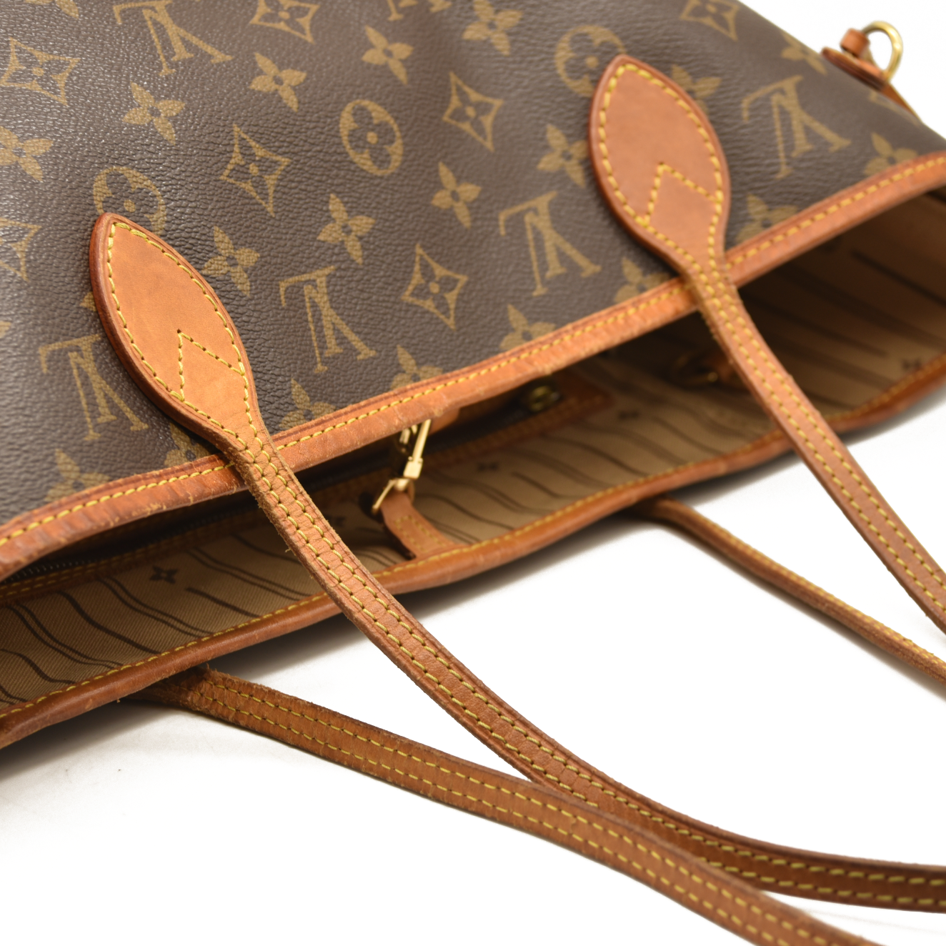 Louis Vuitton Monogram Neverfull MM France AR0038 Tote