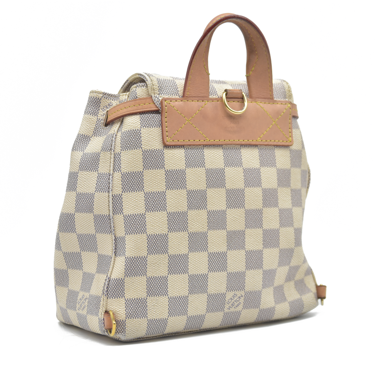 AUCTION Louis Vuitton  Damier Azur Sperone BB Backpack $2000