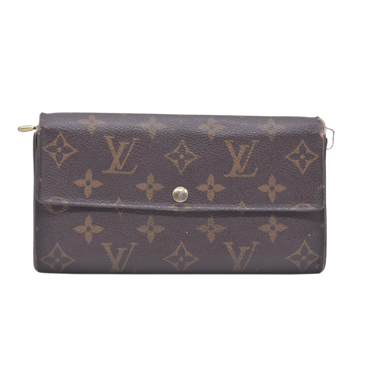 $725 2011 WELL WORN Louis Vuitton Sarah Wallet Monogram CA4111 CONSIGNMENT 10021041