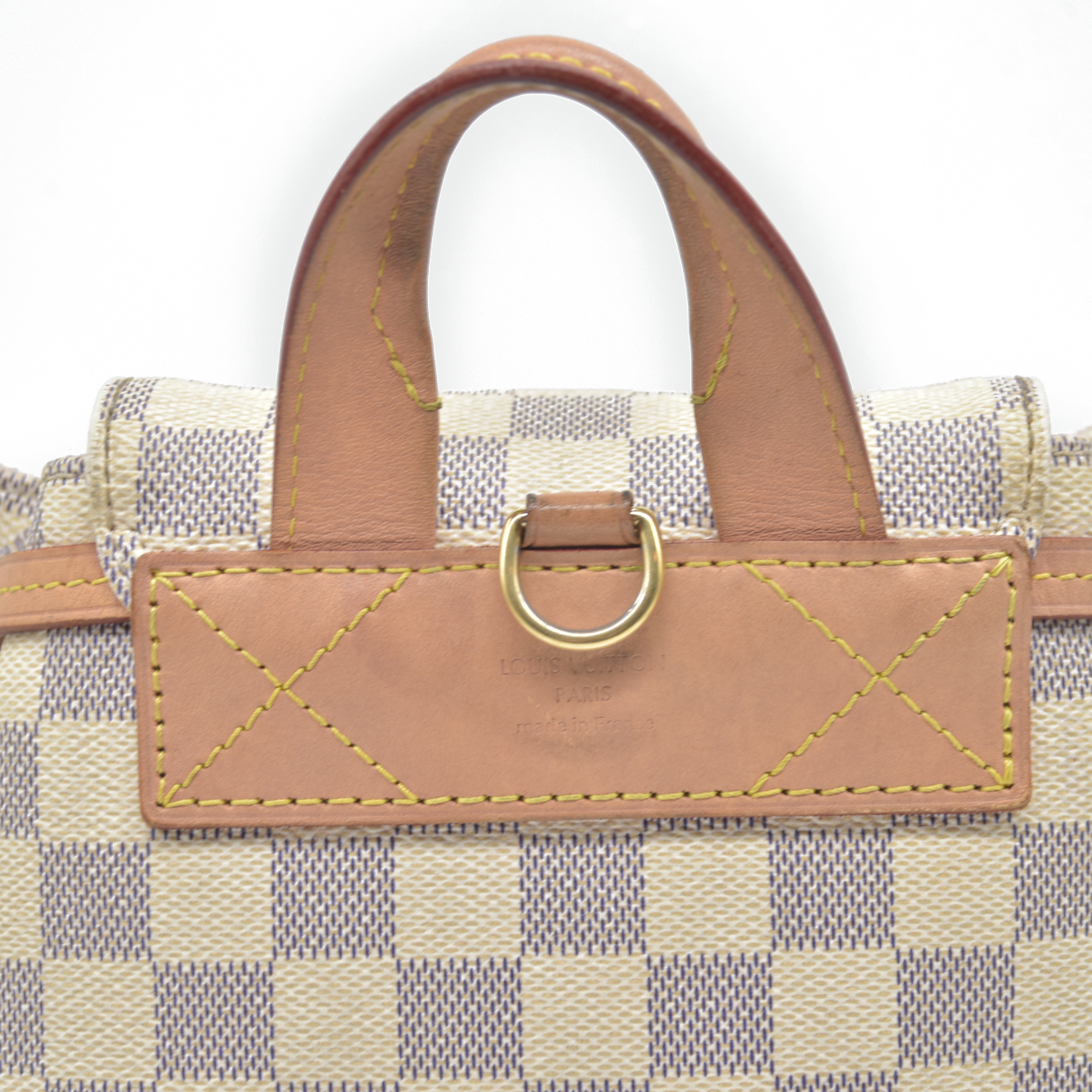 AUCTION Louis Vuitton  Damier Azur Sperone BB Backpack $2000