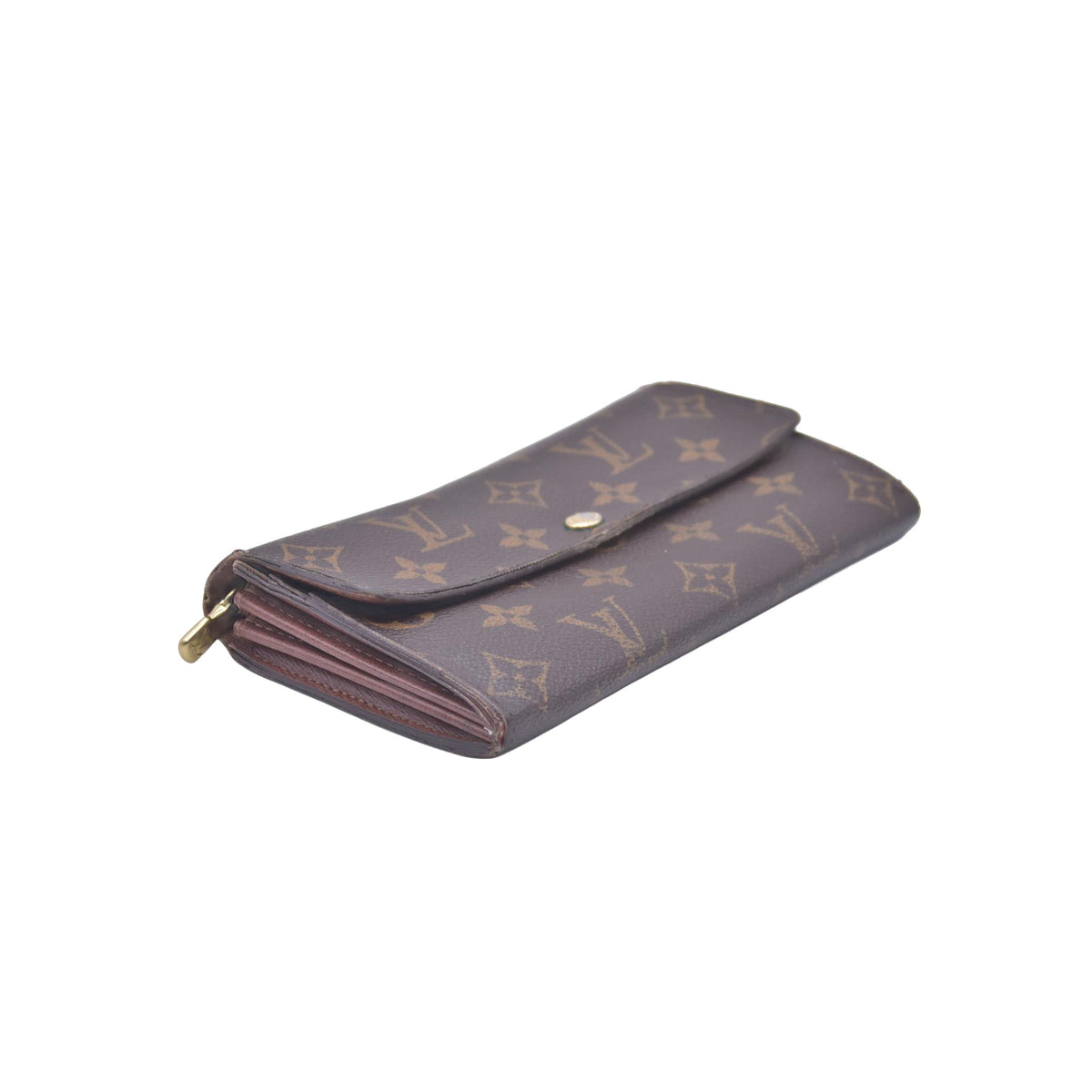 $725 2011 WELL WORN Louis Vuitton Sarah Wallet Monogram CA4111 CONSIGNMENT 10021041