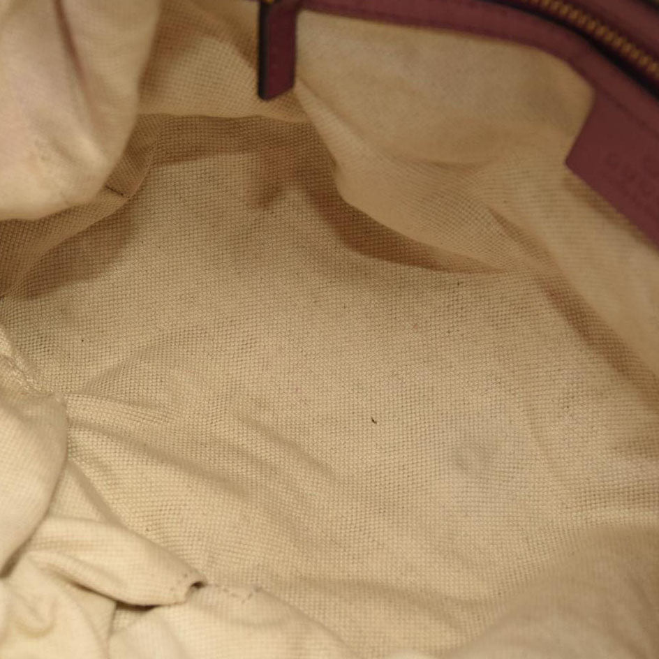 GUCCI GG Canvas Heartbit Small Hobo Bag Pink