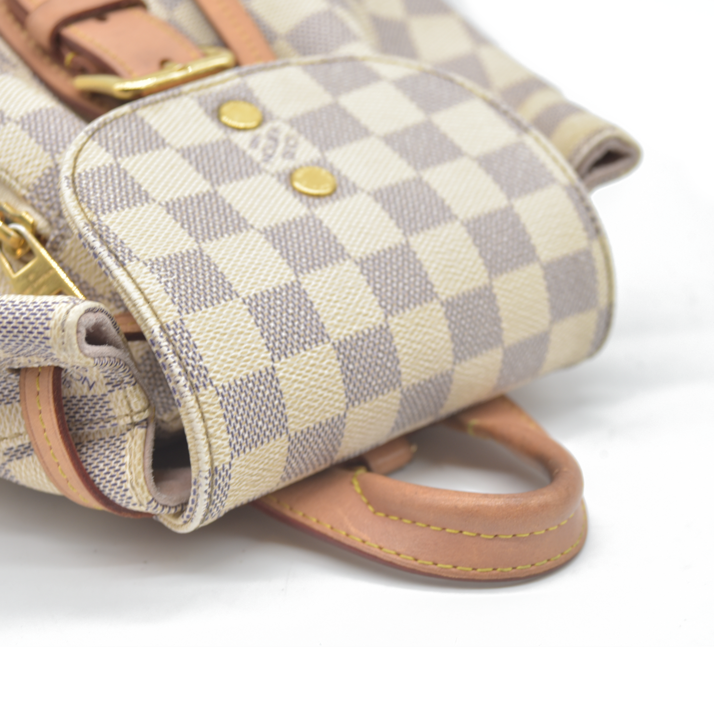 AUCTION Louis Vuitton  Damier Azur Sperone BB Backpack $2000