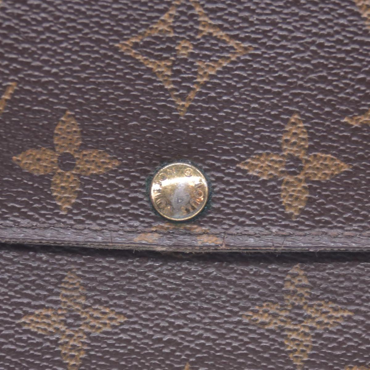 $725 2011 WELL WORN Louis Vuitton Sarah Wallet Monogram CA4111 CONSIGNMENT 10021041