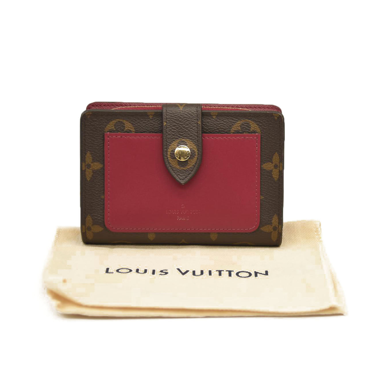 Louis Vuitton Monogram Juliette Wallet Fuchsia