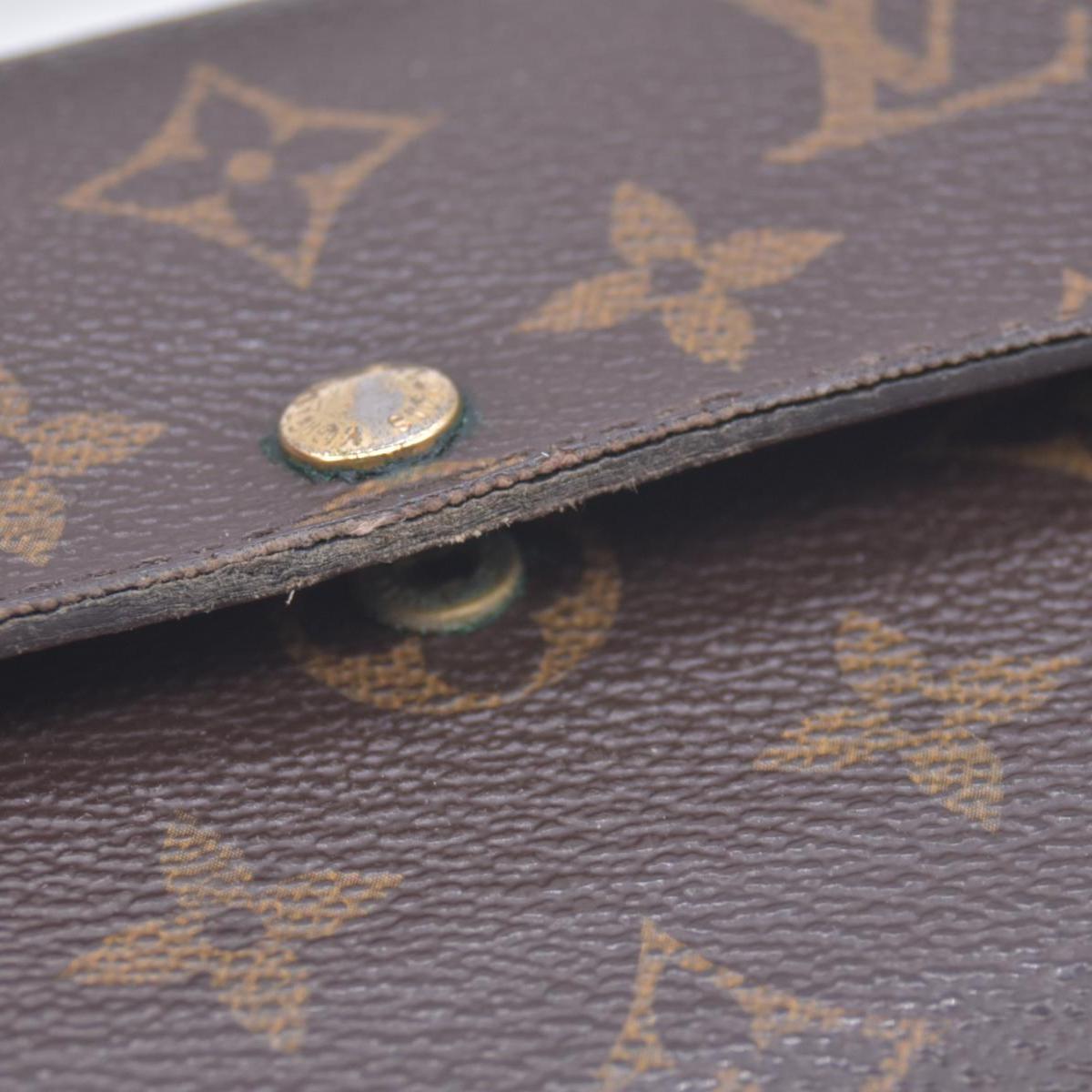 $725 2011 WELL WORN Louis Vuitton Sarah Wallet Monogram CA4111 CONSIGNMENT 10021041