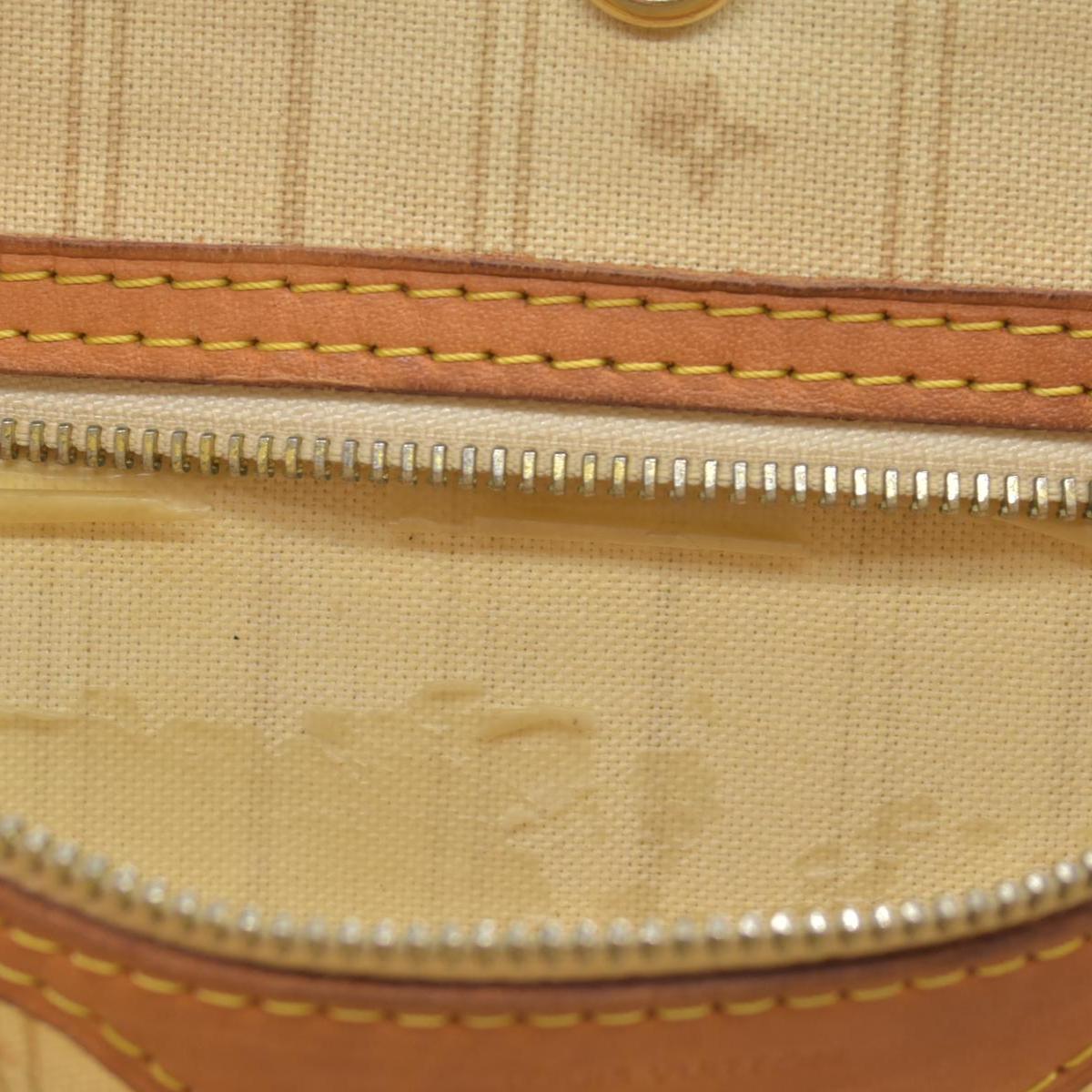 $2130 2011 Louis Vuitton  Damier Azur Neverfull MM CA5111