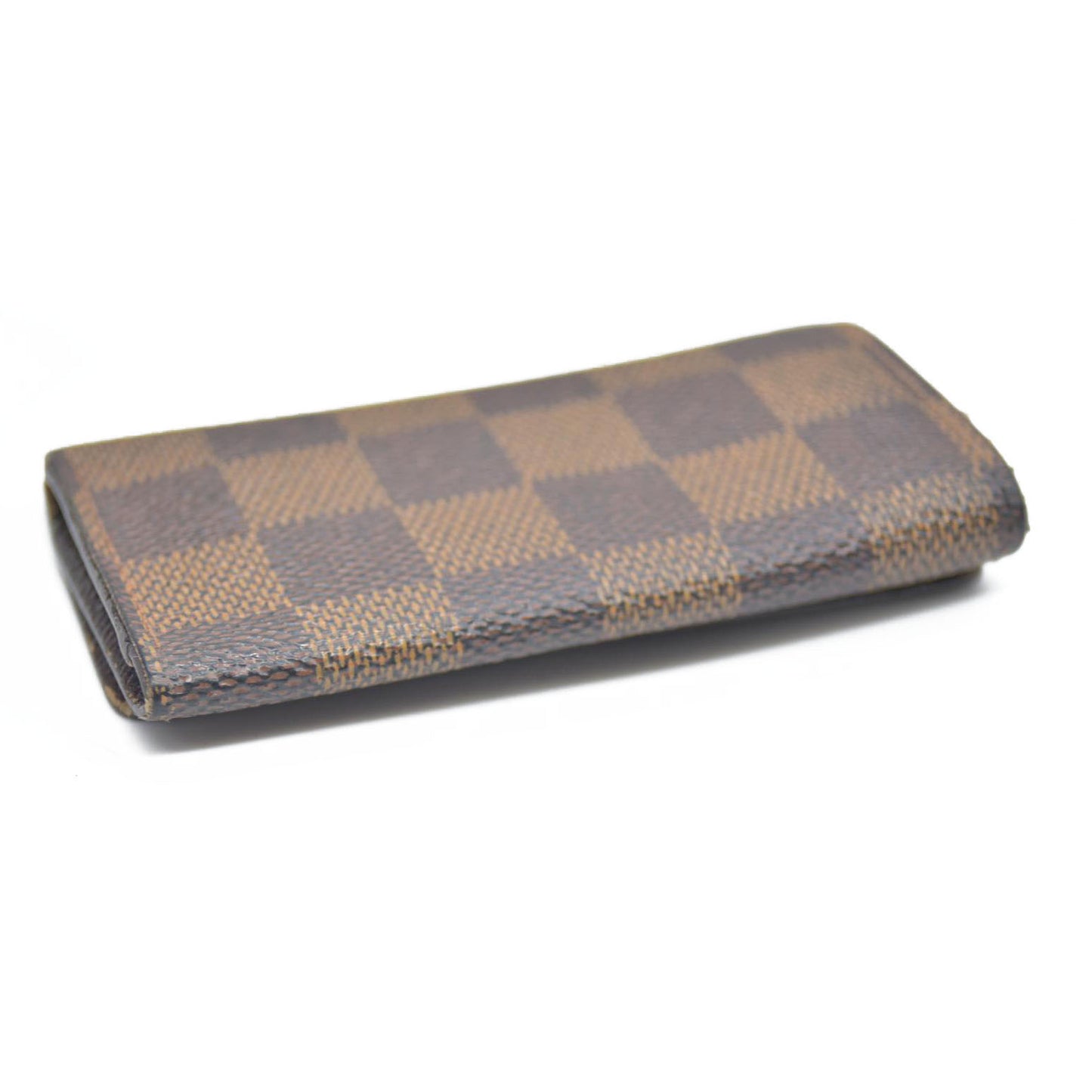 Louis Vuitton Damier Multicles 4 Ring Key Case Brown TH0051
