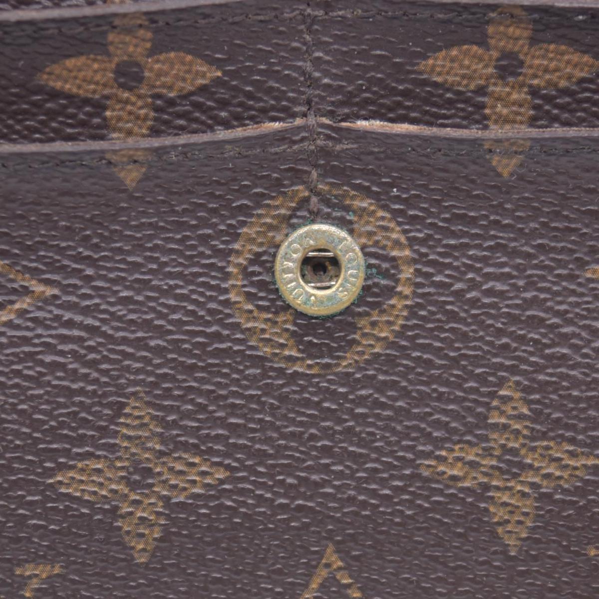 $725 2011 WELL WORN Louis Vuitton Sarah Wallet Monogram CA4111 CONSIGNMENT 10021041