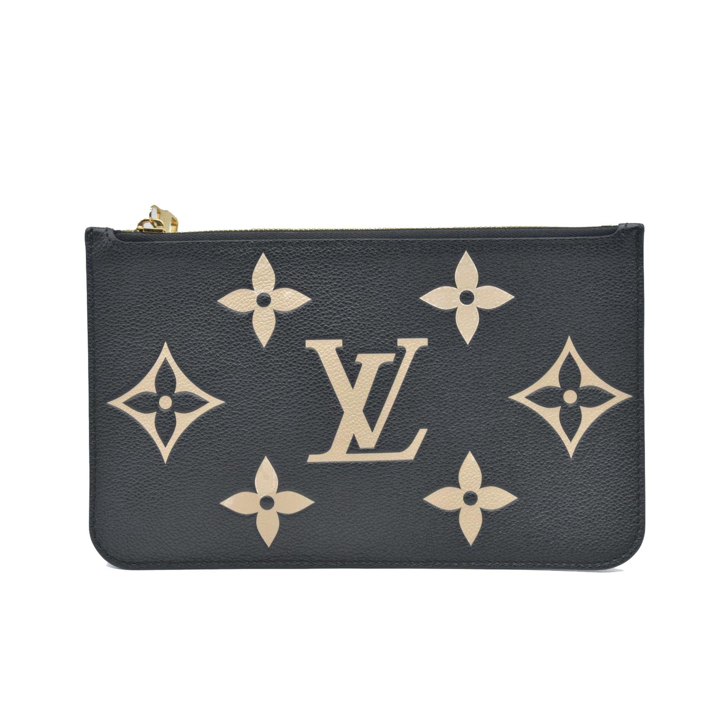 AUCTION $1200 Louis Vuitton Monogram Empreinte Bicolor Neverfull MM GM Pochette