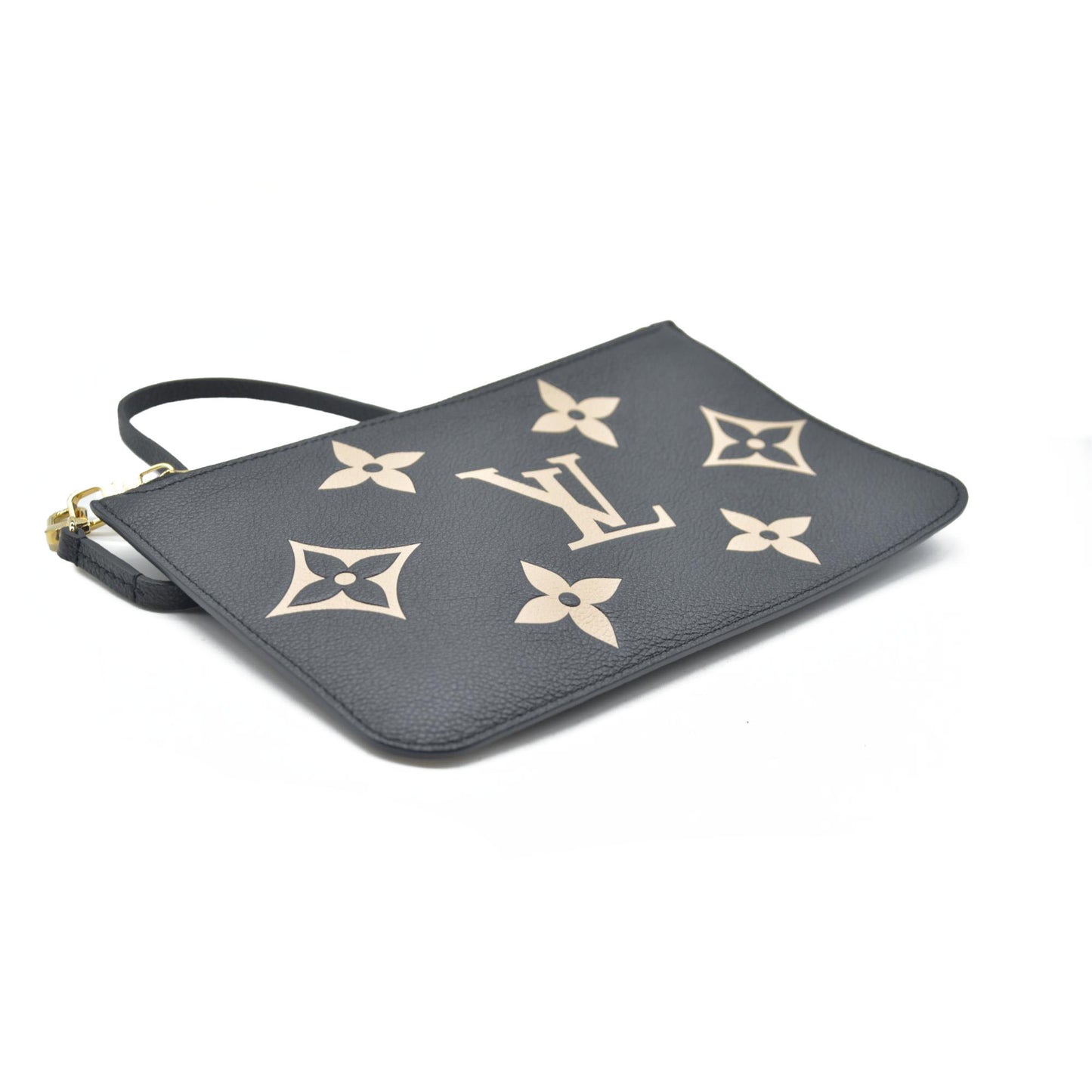 AUCTION $1200 Louis Vuitton Monogram Empreinte Bicolor Neverfull MM GM Pochette