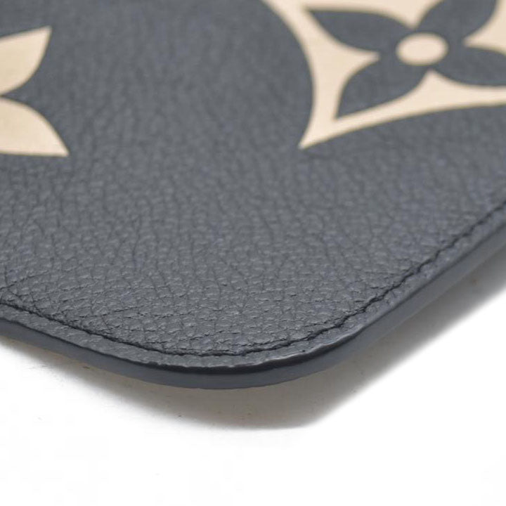 AUCTION $1200 Louis Vuitton Monogram Empreinte Bicolor Neverfull MM GM Pochette