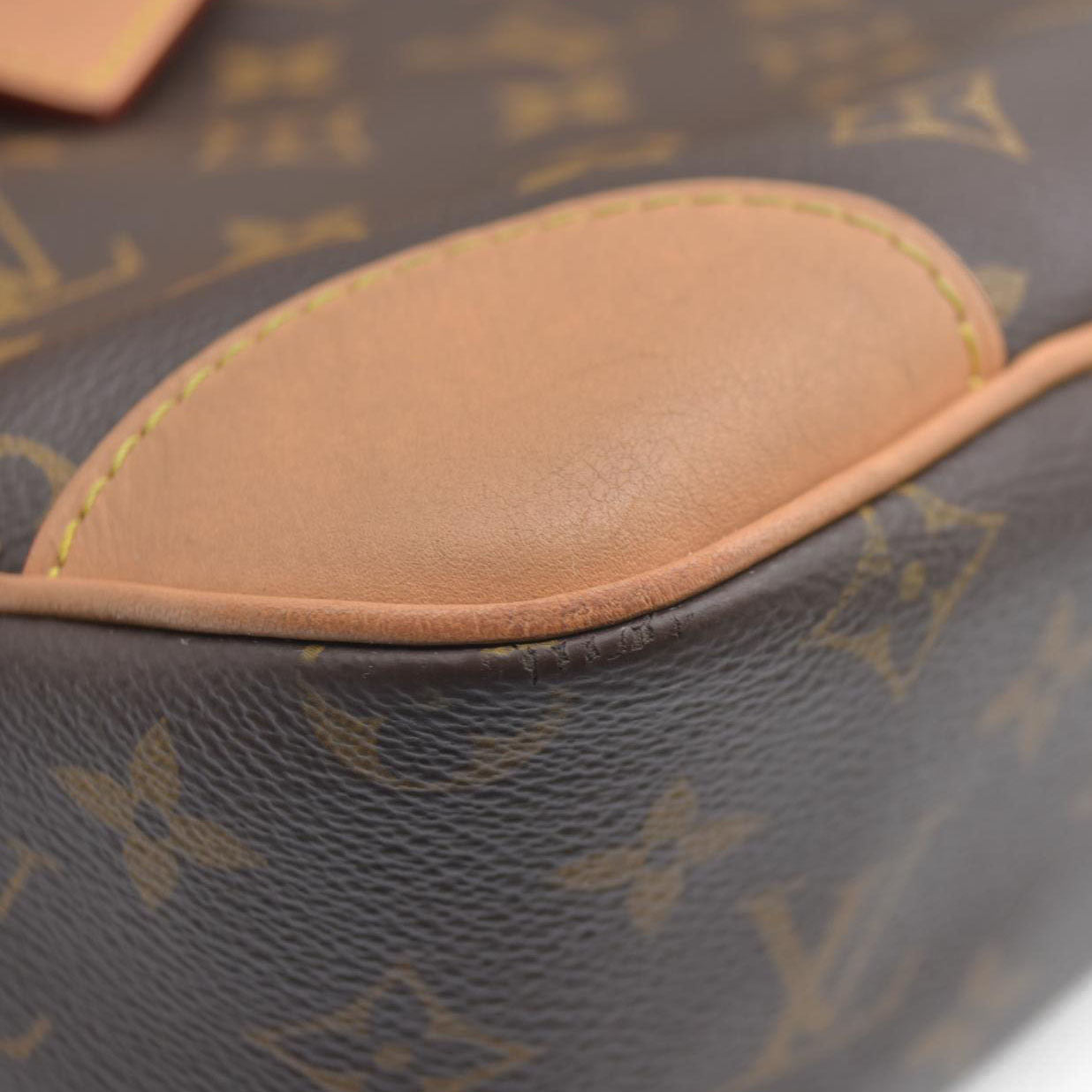$2230  Louis Vuitton  Monogram Odeon MM Natural