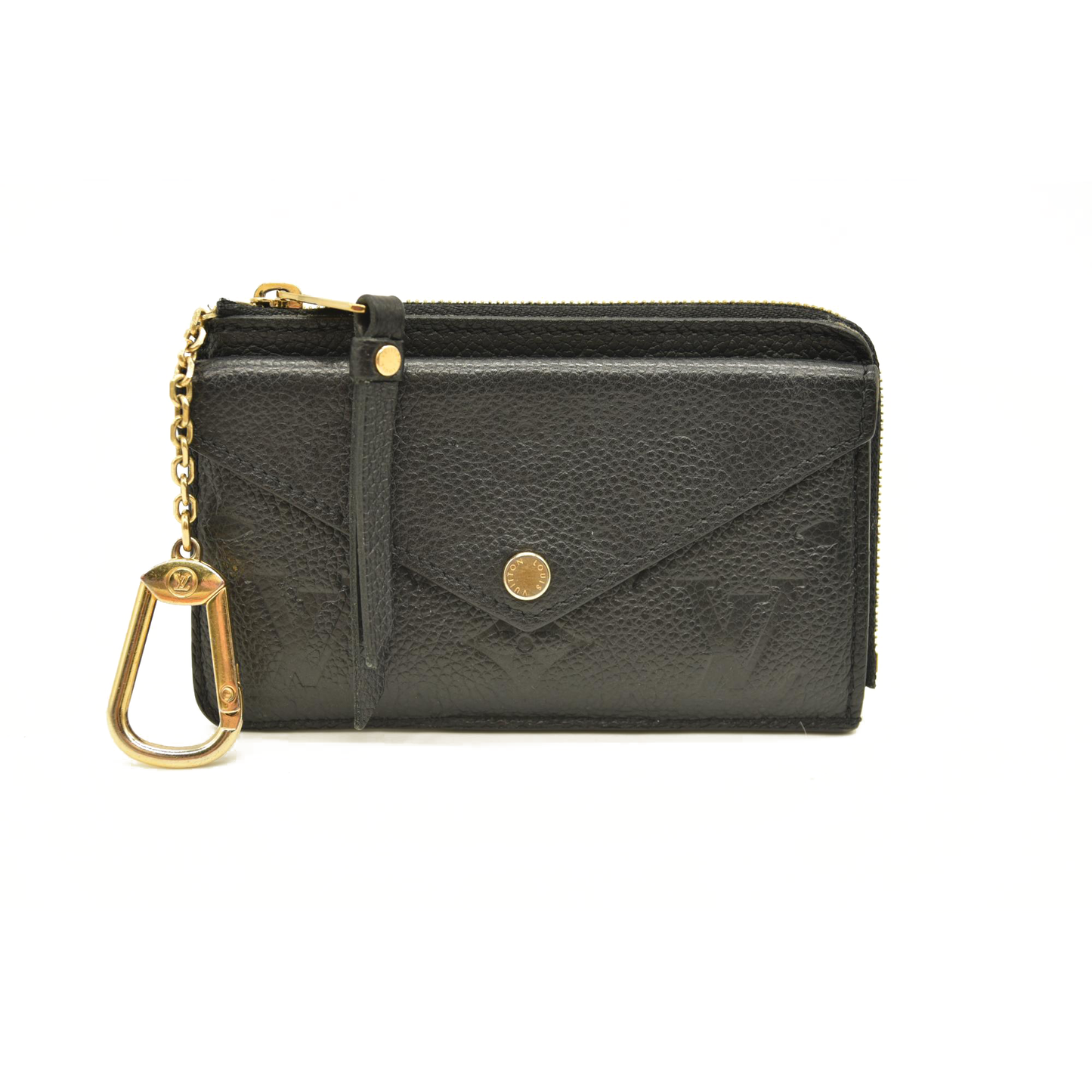 LOUIS VUITTON  Empreinte Recto Verso Card Holder Black RFID