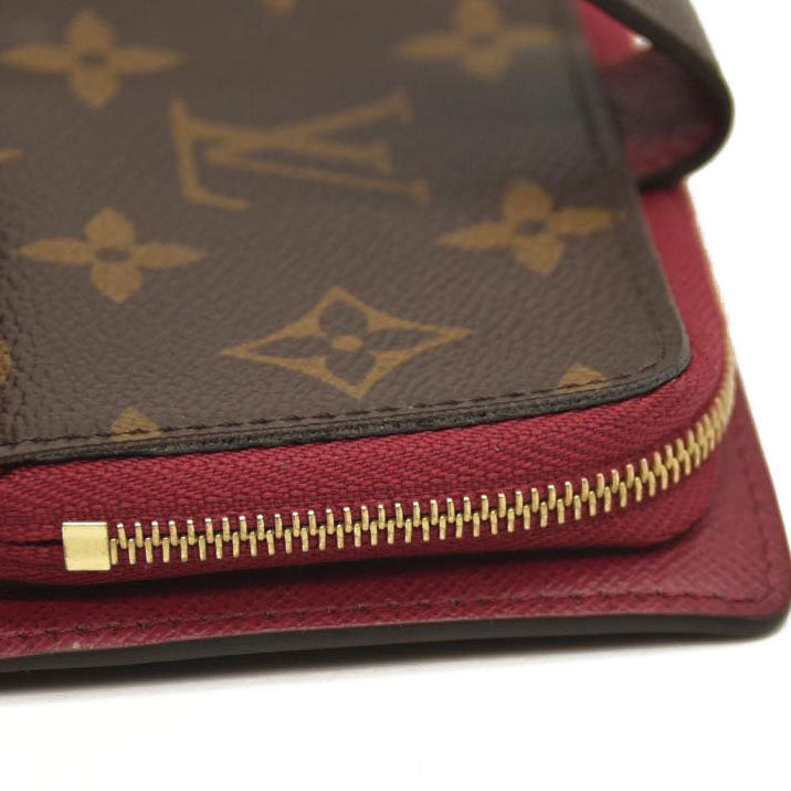 Louis Vuitton Monogram Juliette Wallet Fuchsia