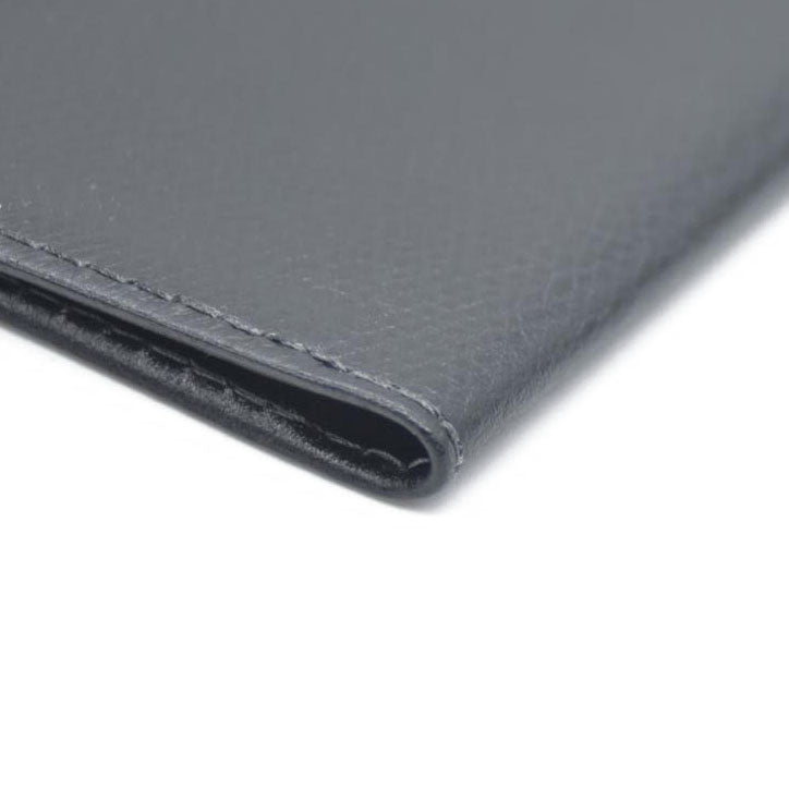 TIFFANY&CO. Leather Card Case Black