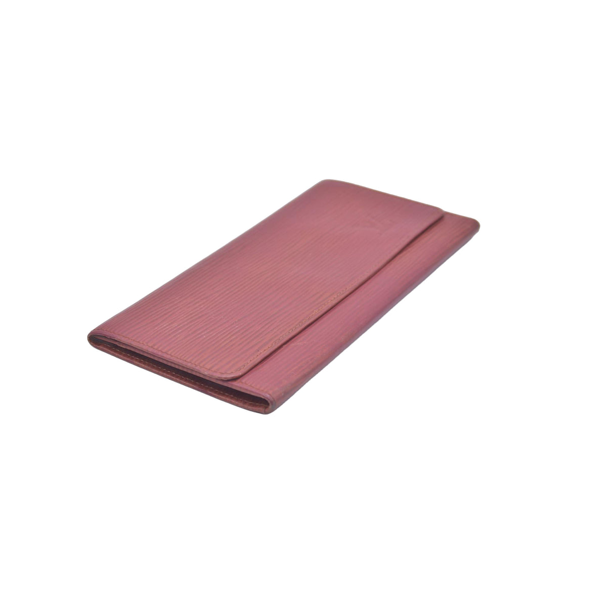 $780 LOUIS VUITTON Epi Porte Tresor International Wallet Brown CONSIGNMENT 10021036