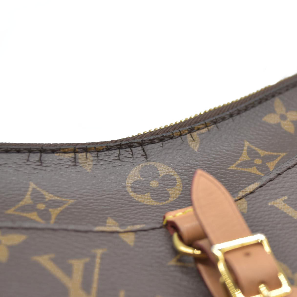 $2230  Louis Vuitton  Monogram Odeon MM Natural