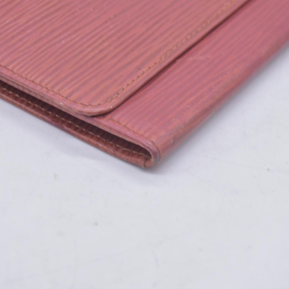 $780 LOUIS VUITTON Epi Porte Tresor International Wallet Brown CONSIGNMENT 10021036